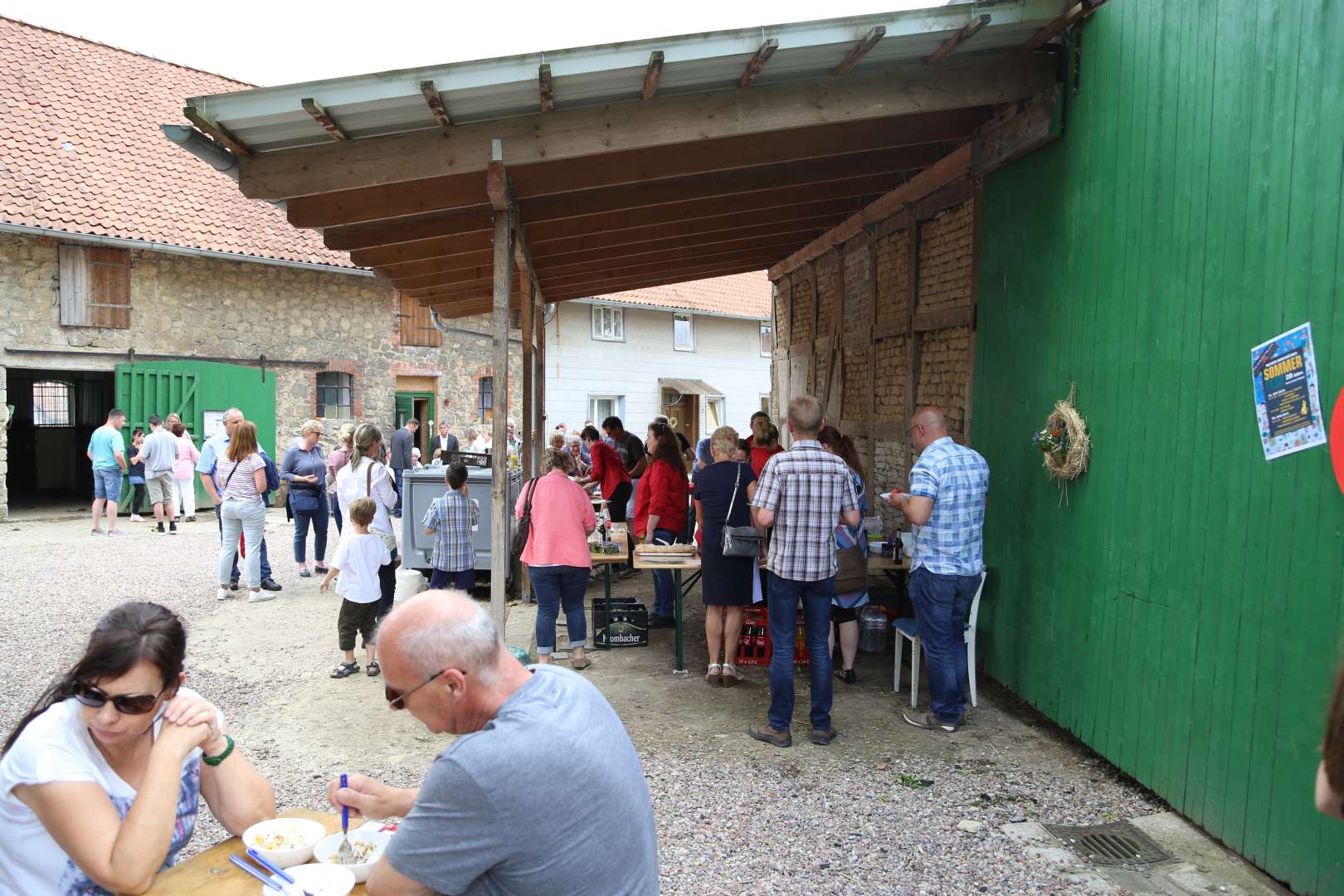 Ökumenischer Pfingstgottesdienst im Reitstall