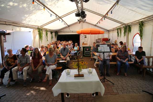 Gottesdienst zum Dorffest in Fölziehausen