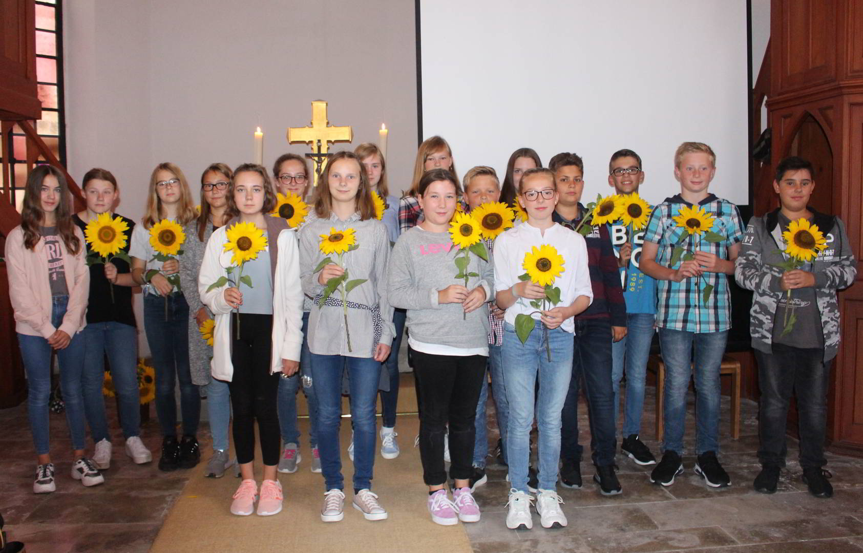 Begrüßungsgottesdienst - Gruppenbild