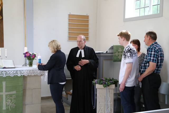 Taufe von Marcel Cohrs