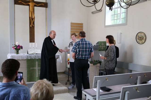 Taufe von Marcel Cohrs