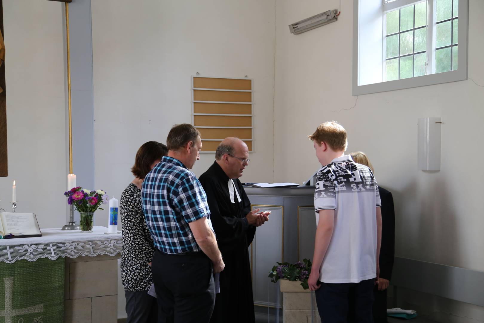 Taufe von Marcel Cohrs