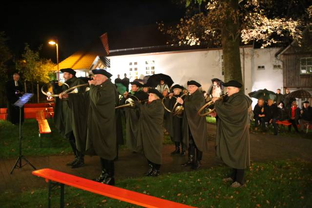 Hubertusmesse vor der Katharinenkirche