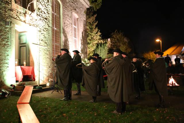 Hubertusmesse vor der Katharinenkirche