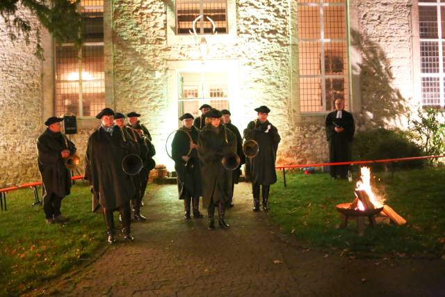 Hubertusmesse vor der Katharinenkirche