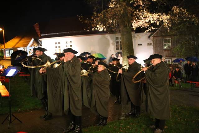 Hubertusmesse vor der Katharinenkirche