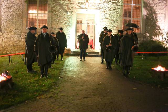 Hubertusmesse vor der Katharinenkirche