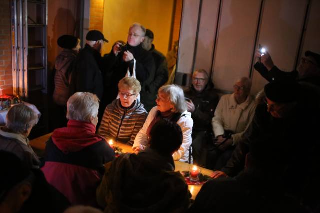 3. Türchen des "Lebendigen Adventskalenders" bei Familie Wöbbekind