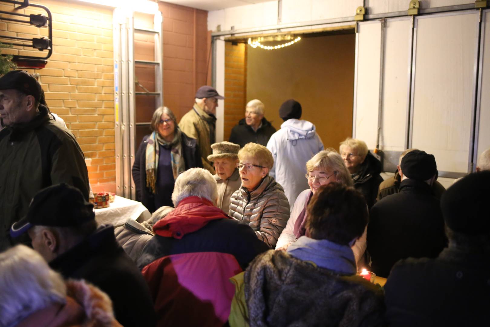 3. Türchen des "Lebendigen Adventskalenders" bei Familie Wöbbekind