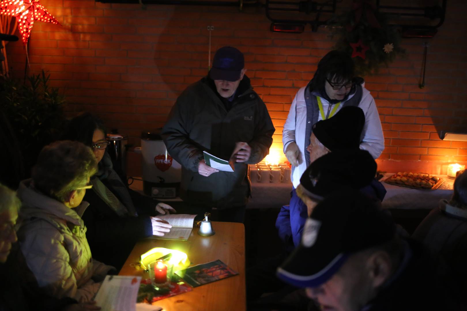 3. Türchen des "Lebendigen Adventskalenders" bei Familie Wöbbekind