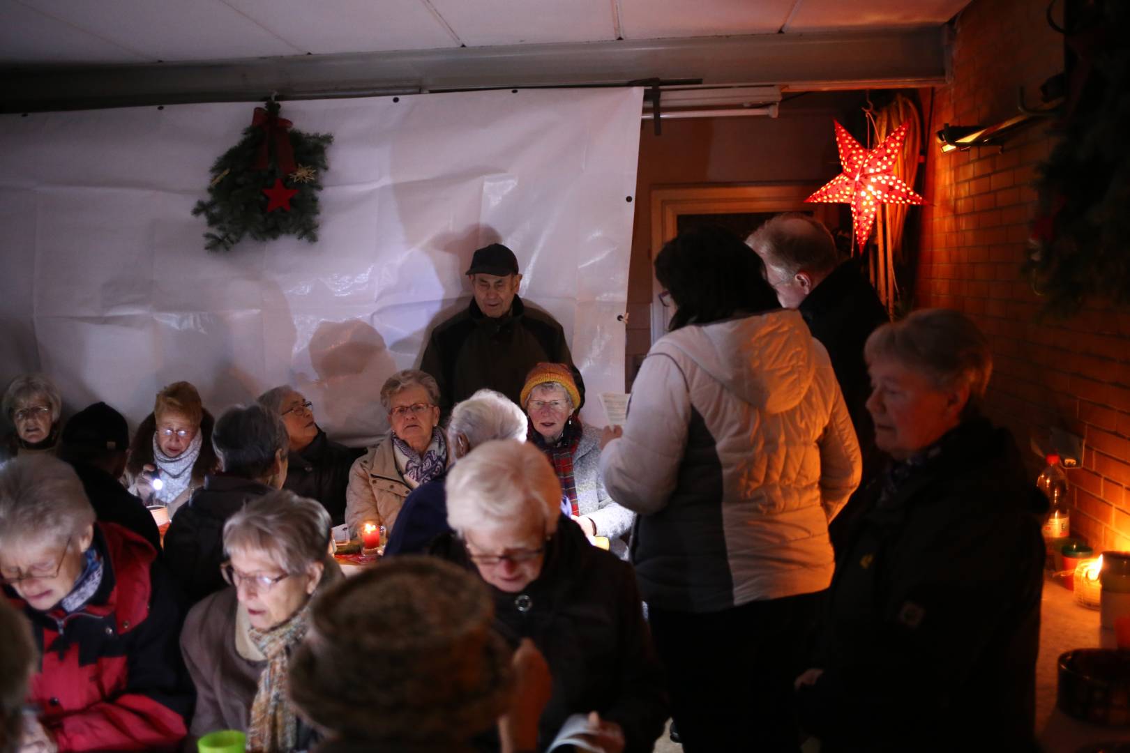 3. Türchen des "Lebendigen Adventskalenders" bei Familie Wöbbekind