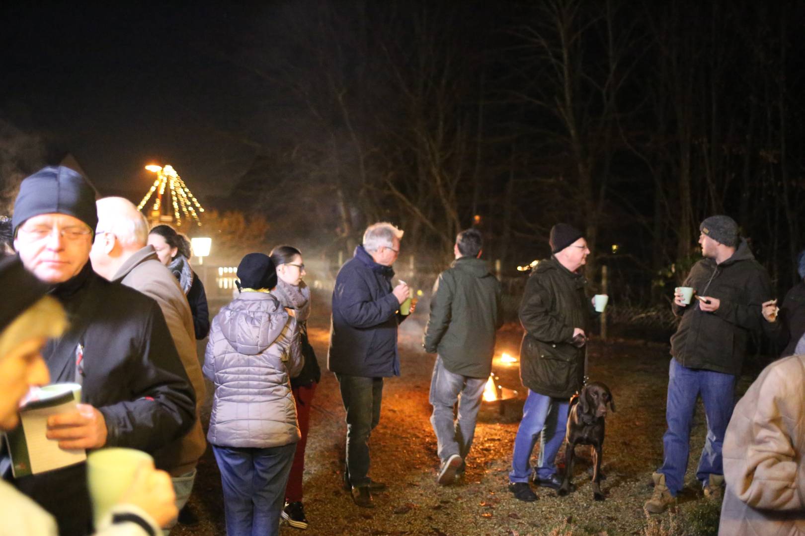 4. Türchen des "Lebendigen Adventskalenders" im Schützenhaus in Duingen