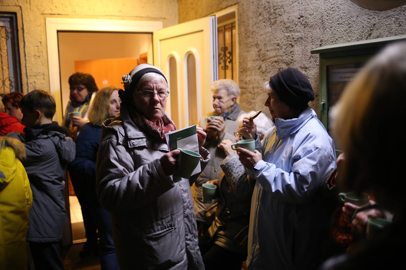 4. Türchen des "Lebendigen Adventskalenders" im Schützenhaus in Duingen