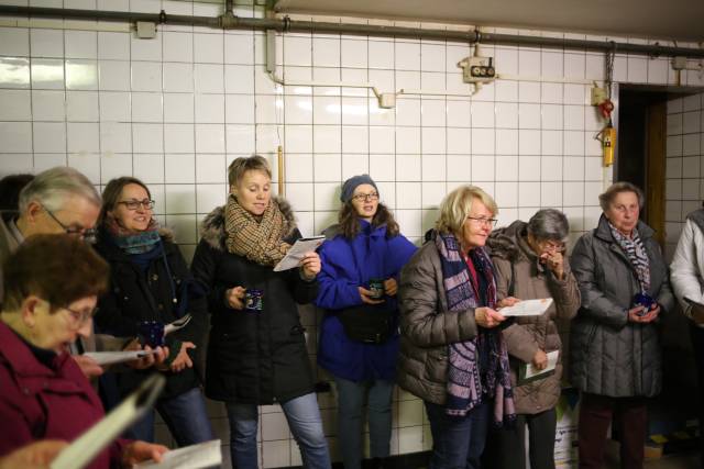 5. Türchen des "Lebendigen Adventskalenders" bei Hermes in der Backstube in Coppengrave