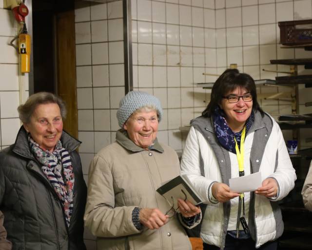 5. Türchen des "Lebendigen Adventskalenders" bei Hermes in der Backstube in Coppengrave