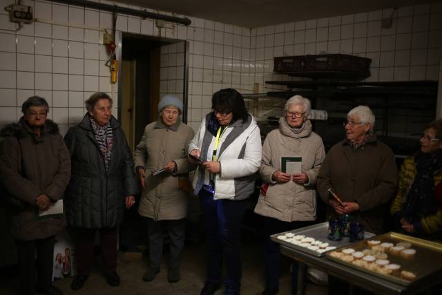 5. Türchen des "Lebendigen Adventskalenders" bei Hermes in der Backstube in Coppengrave