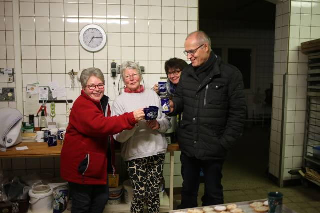 5. Türchen des "Lebendigen Adventskalenders" bei Hermes in der Backstube in Coppengrave