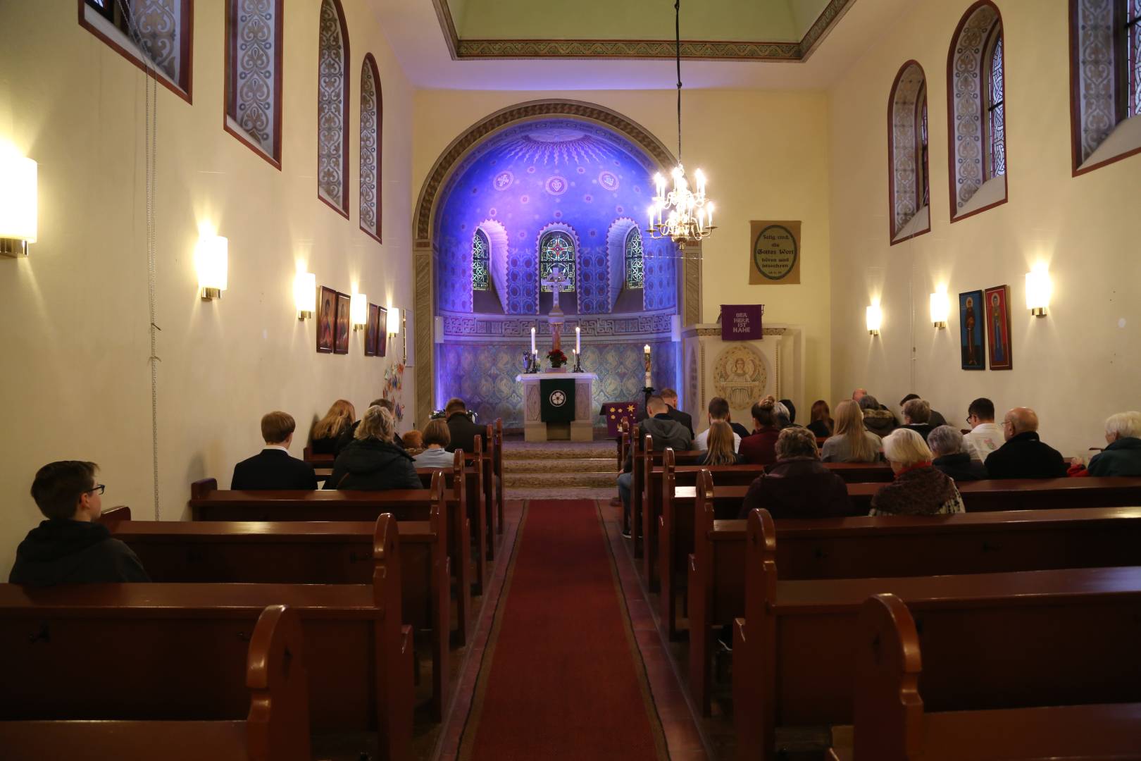 Taufe von Lio Fischer in der St. Franziskuskirche