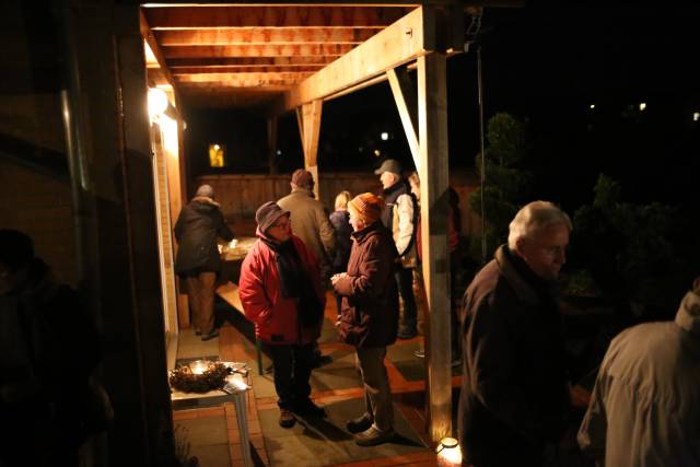 11. Türchen des "Lebendigen Adventskalenders" bei Familie Runge in Coppengrave