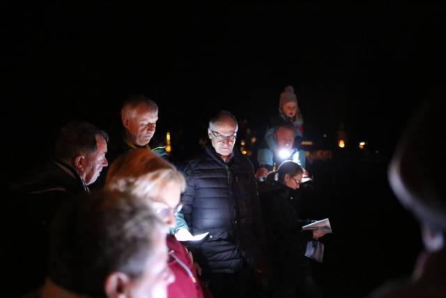 16. Türchen des "Lebendigen Adventskalenders" bei Familie Huwald in Duingen