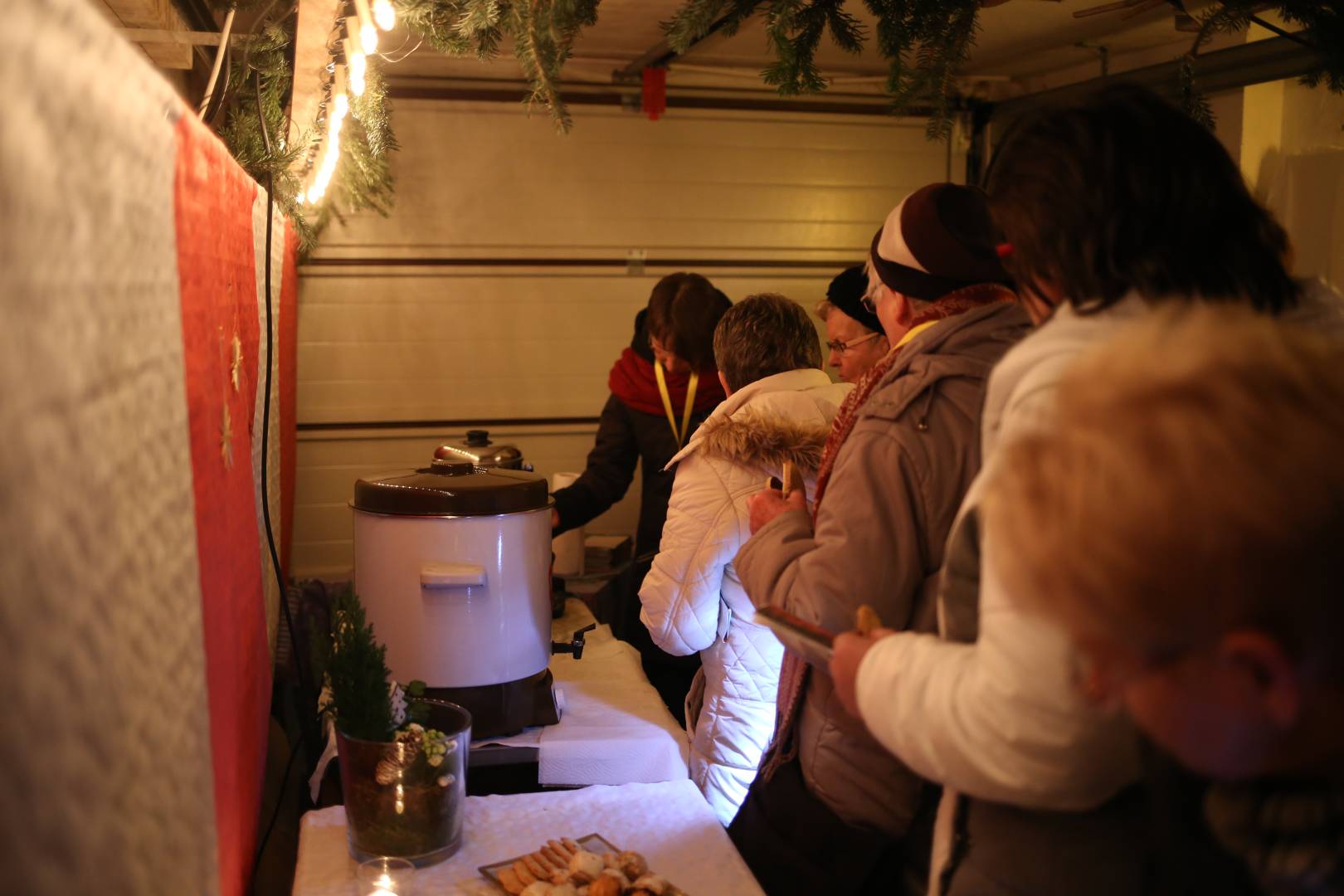 16. Türchen des "Lebendigen Adventskalenders" bei Familie Huwald in Duingen