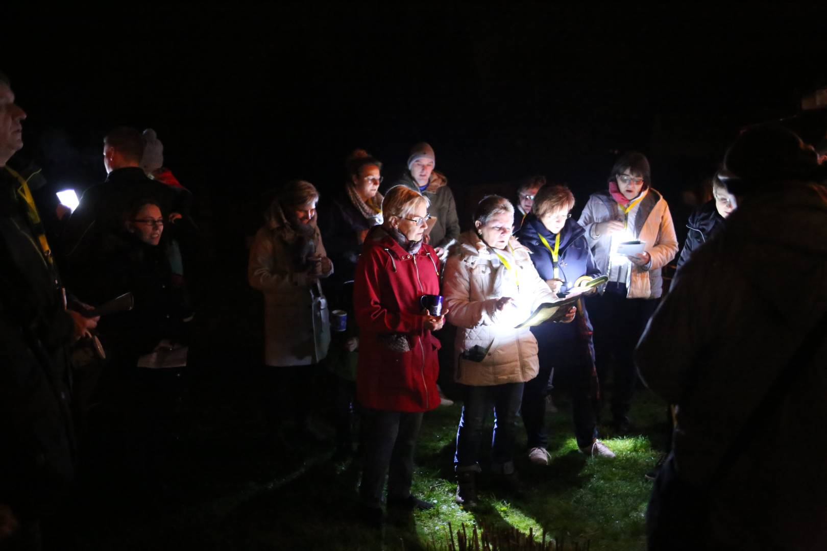 16. Türchen des "Lebendigen Adventskalenders" bei Familie Huwald in Duingen