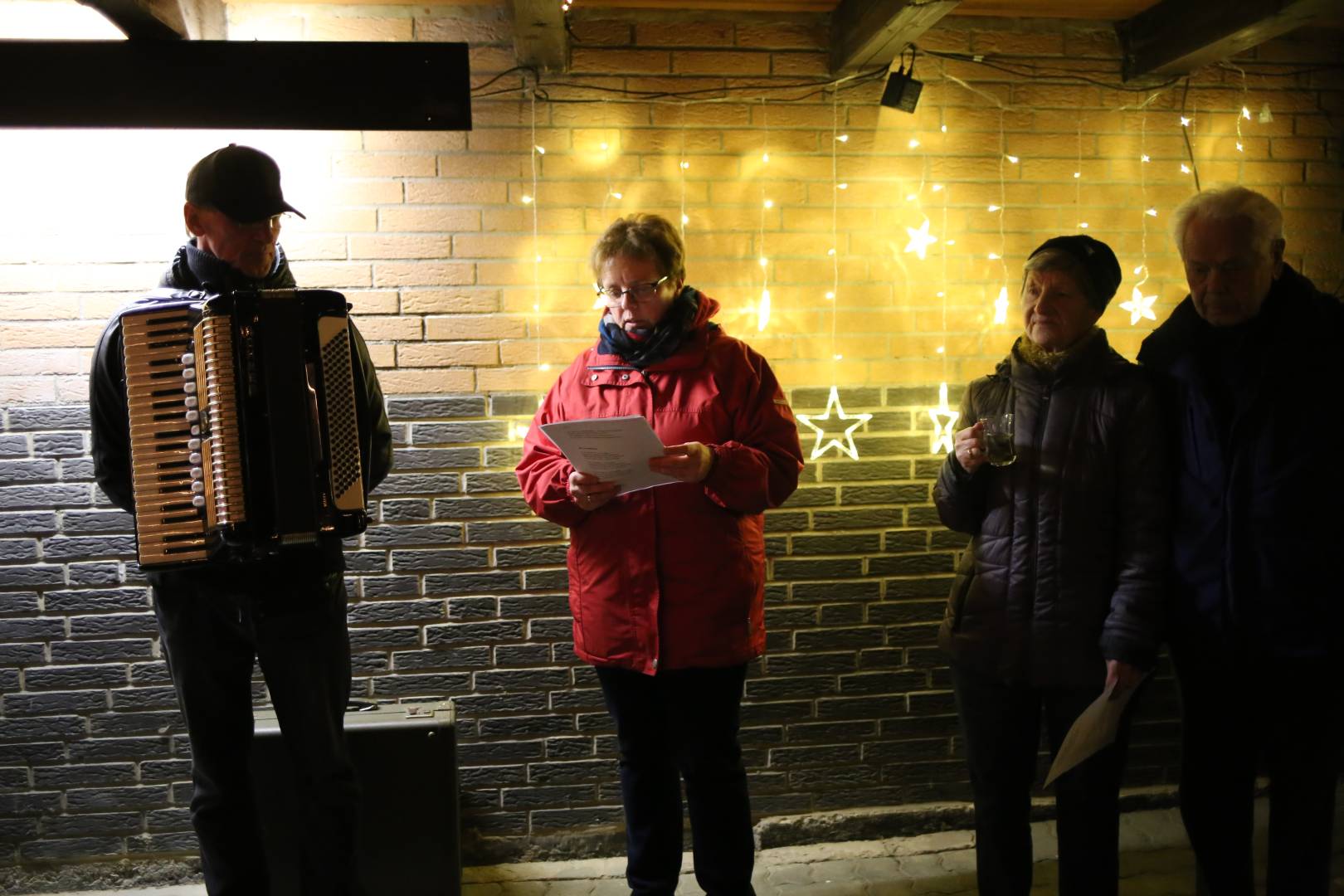 18. Türchen des "Lebendigen Adventskalenders" bei Familie Schulz in Duingen