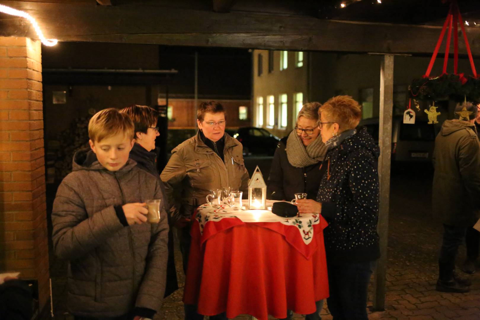 18. Türchen des "Lebendigen Adventskalenders" bei Familie Schulz in Duingen