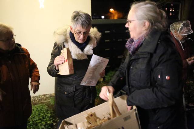 20. Türchen des "Lebendigen Adventskalenders" beim Betreuten Wohnen in Duingen