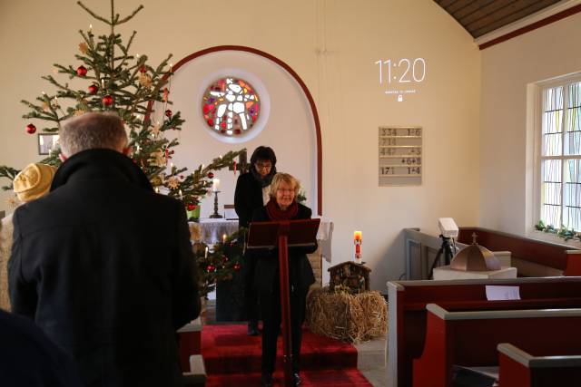 Winterkirche in Fölziehausen unter dem Thema "Elisabeth von Sachsen"