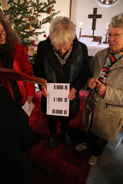 Winterkirche in Fölziehausen unter dem Thema "Elisabeth von Sachsen"