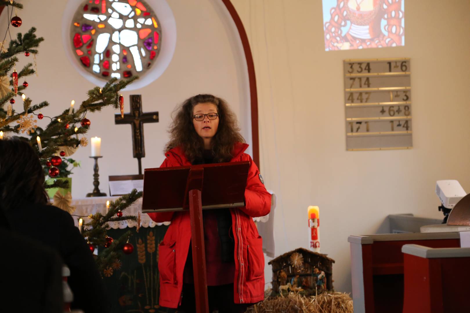 Winterkirche in Fölziehausen unter dem Thema "Elisabeth von Sachsen"