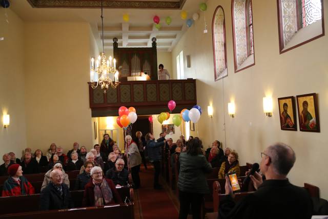 Winterkirche in Coppengrave unter dem Thema "Martin Luther"