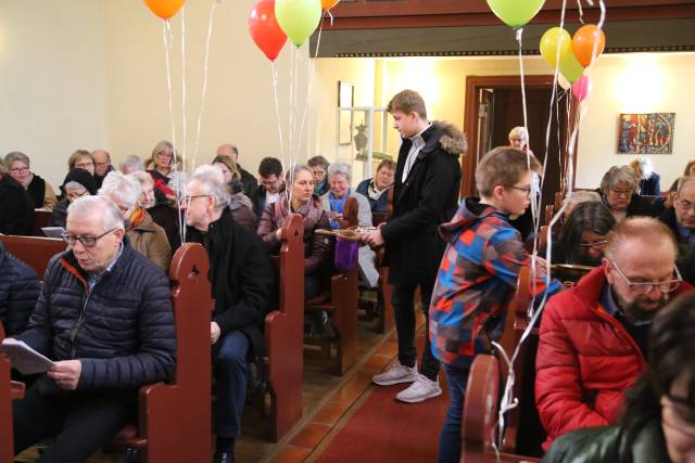 Winterkirche in Coppengrave unter dem Thema "Martin Luther"