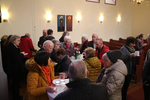 Winterkirche in Coppengrave unter dem Thema "Martin Luther"