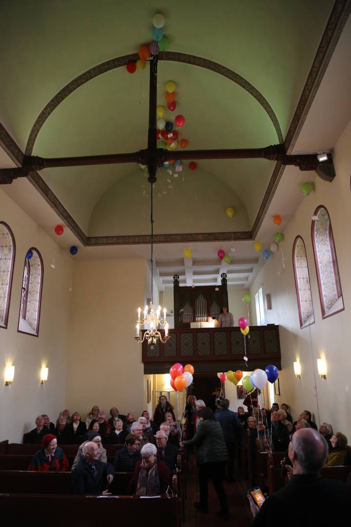 Winterkirche in Coppengrave unter dem Thema "Martin Luther"