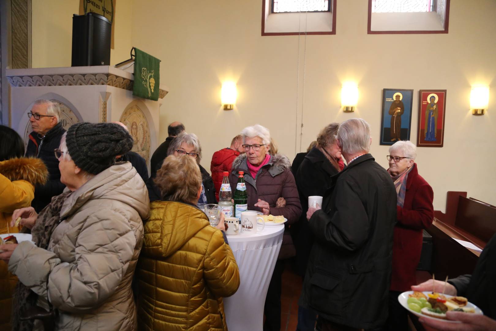 Winterkirche in Coppengrave unter dem Thema "Martin Luther"