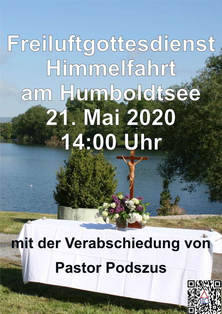 Freiluftgottesdienst Himmelfahrt am Humboldtsee