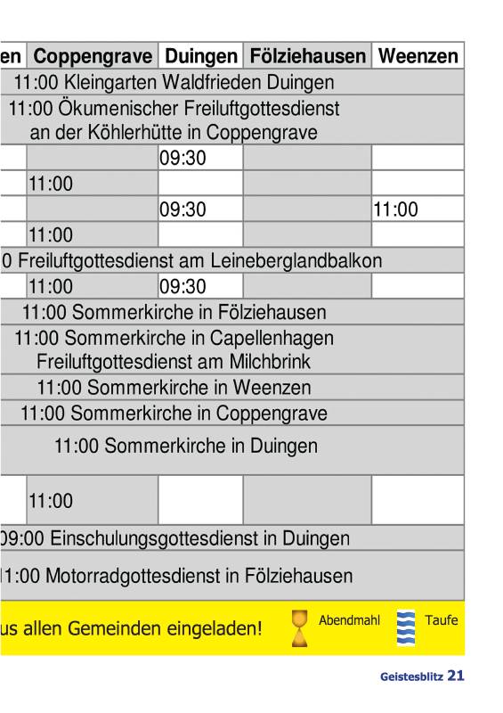 Gemeindebrief Juni 2020 - August 2020