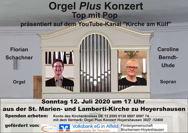 Orgel <i>Plus</i> Konzert via Internet und CD
