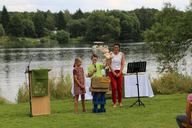 Schulabschlussgottesdienst am Humboldtsee