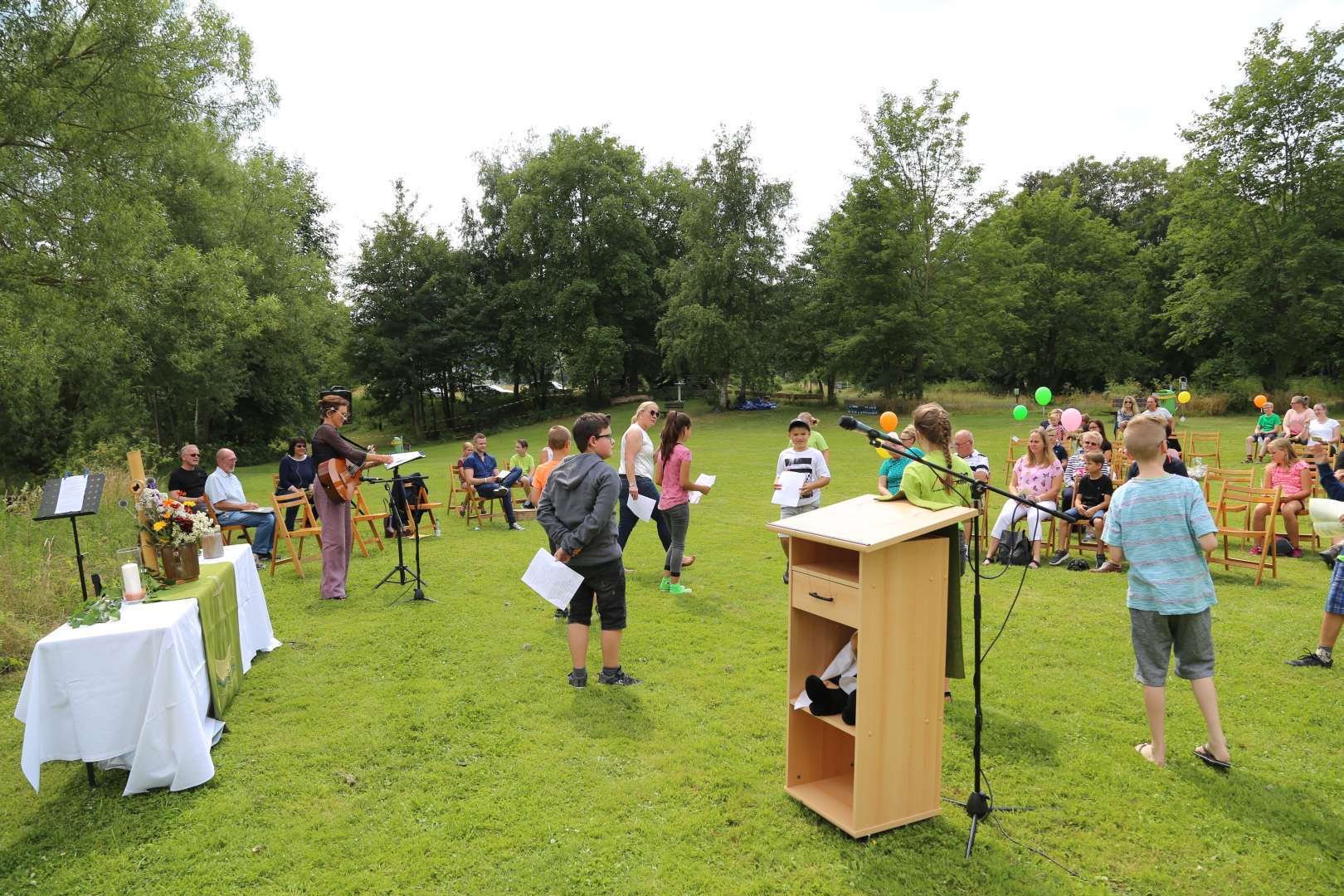 Schulabschlussgottesdienst am Humboldtsee