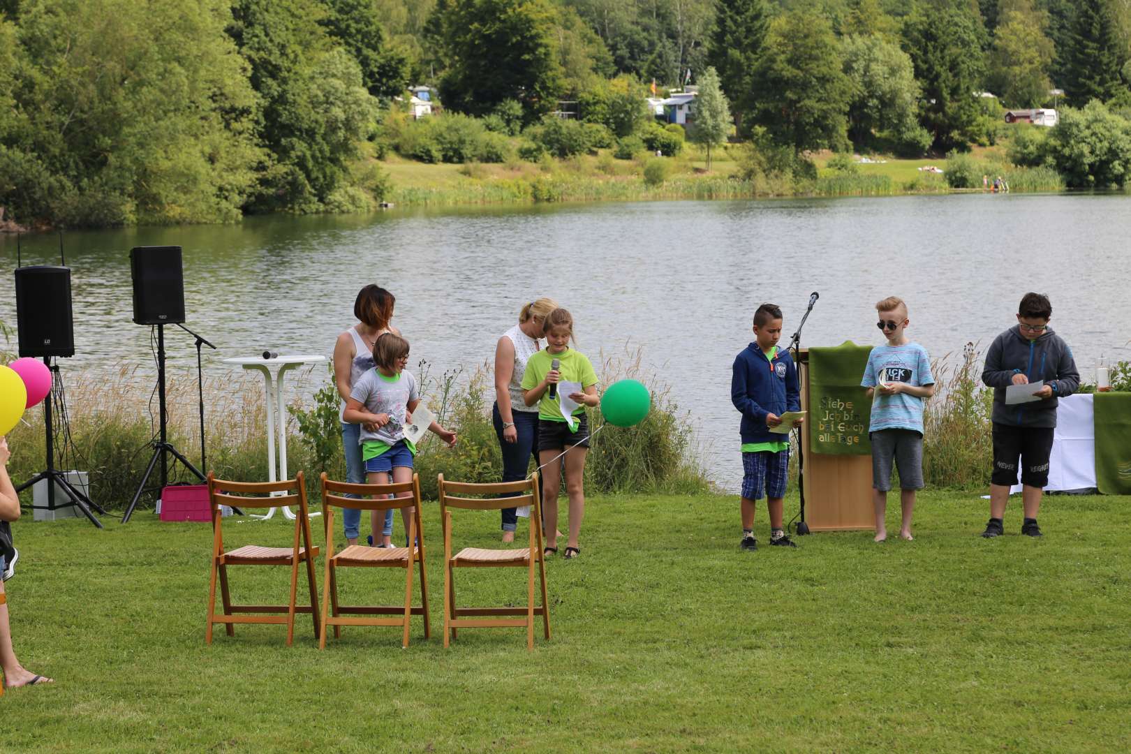 Schulabschlussgottesdienst am Humboldtsee