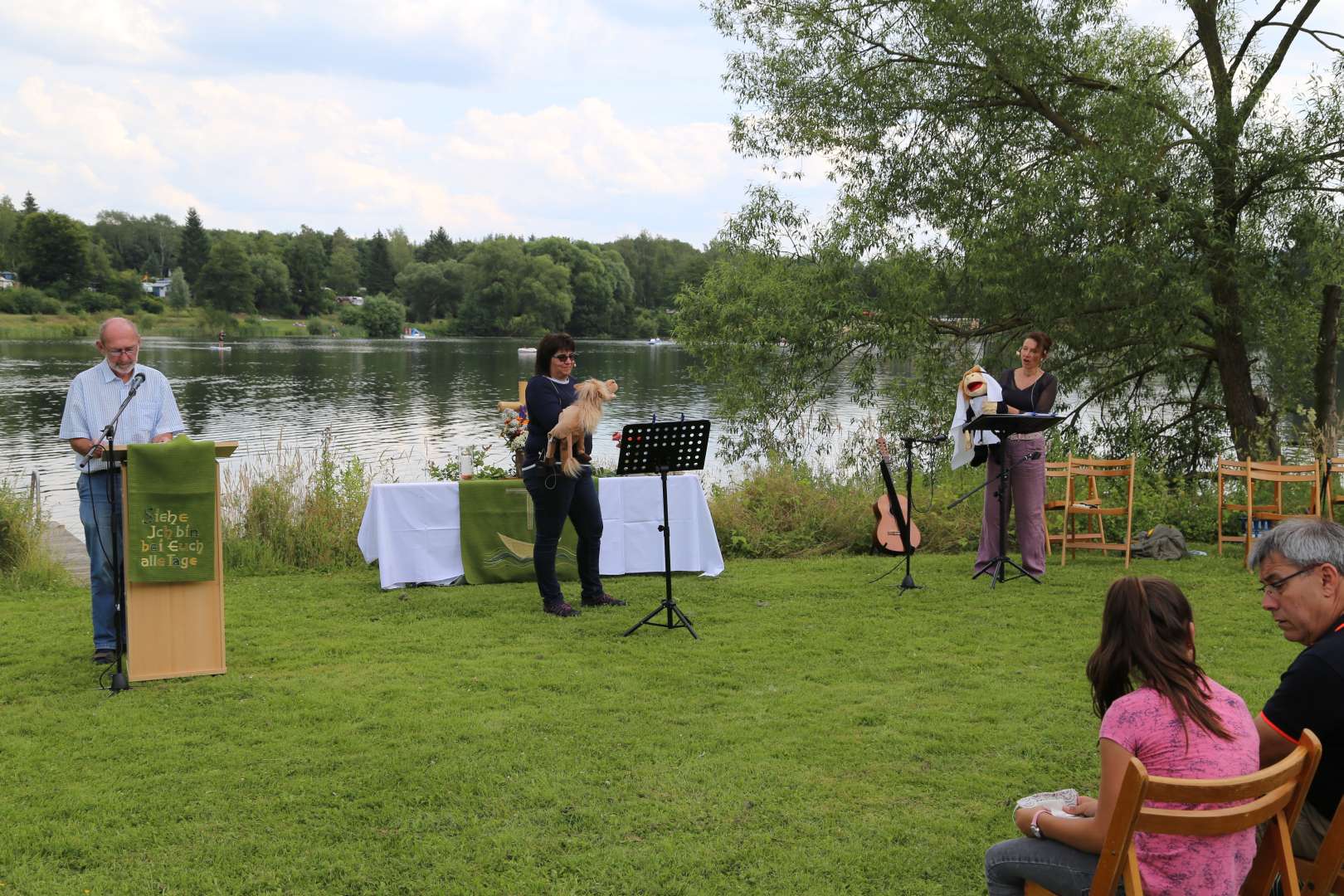 Schulabschlussgottesdienst am Humboldtsee