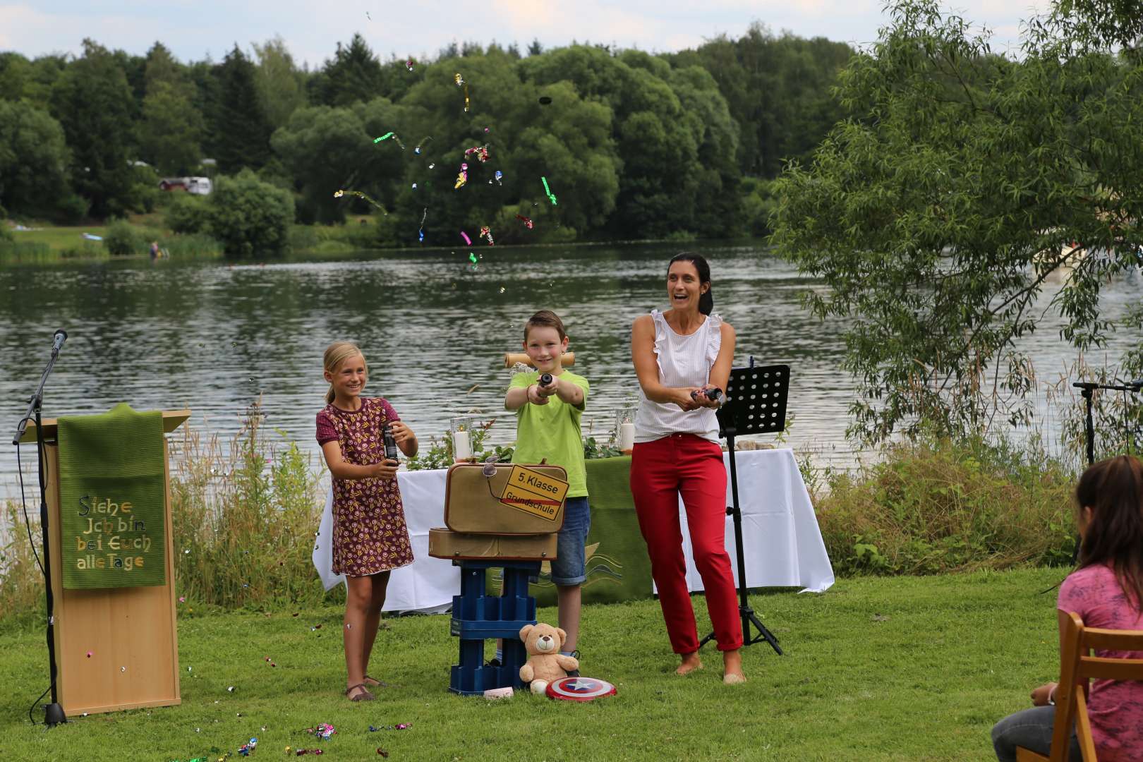 Schulabschlussgottesdienst am Humboldtsee