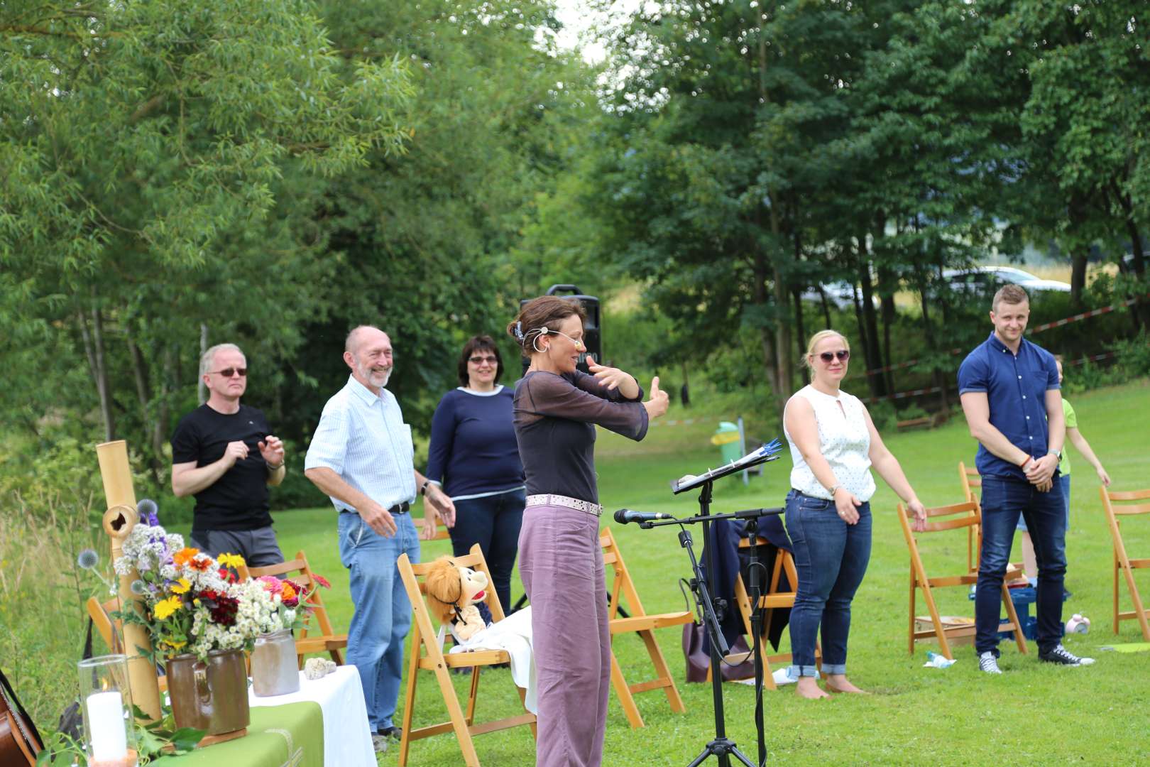 Schulabschlussgottesdienst am Humboldtsee