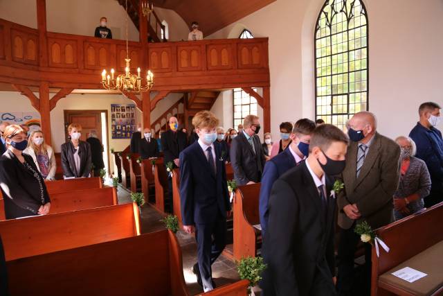 Konfirmation in der St. Maternuskapelle