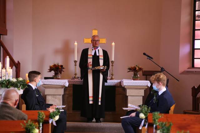 Konfirmation in der St. Maternuskapelle