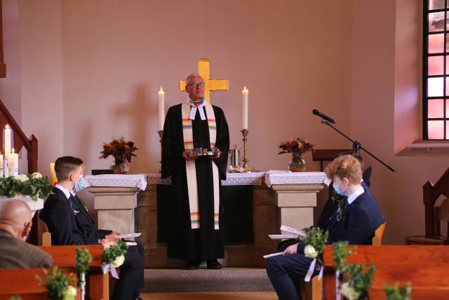 Konfirmation in der St. Maternuskapelle