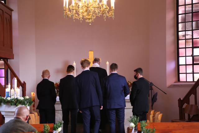 Konfirmation in der St. Maternuskapelle